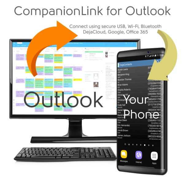 sync outlook for mac and outlook android app