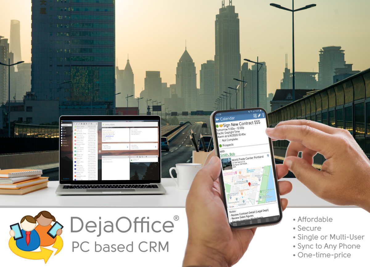 Dejaoffice Crm App For Outlook Android Sync And Outlook Iphone Sync Companionlink Software