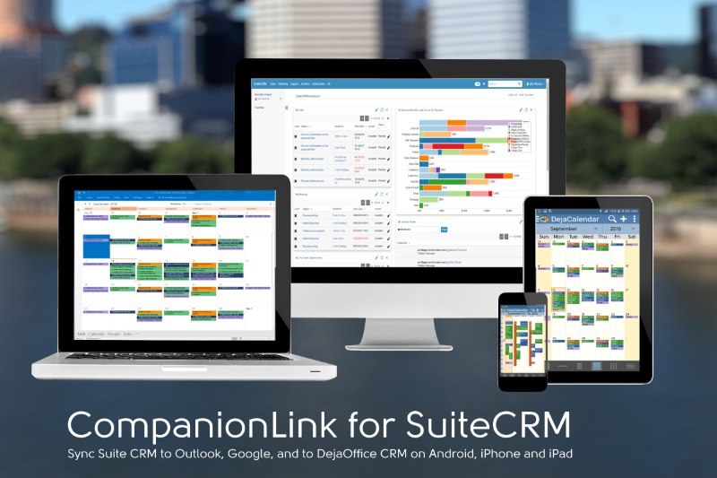 SuiteCRM Sync for Android, iPhone and iPad, SuiteCRM Outlook Plugin